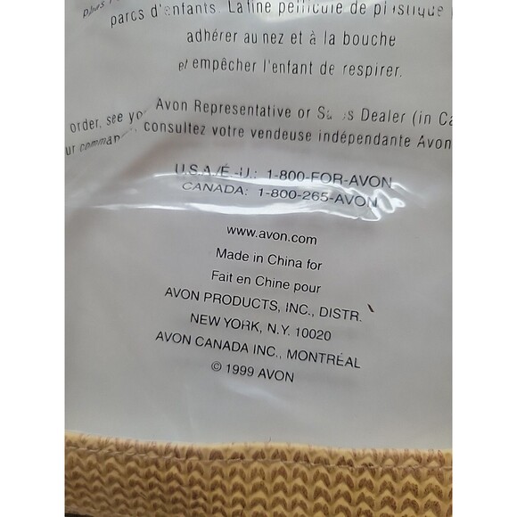 AVON 1999 Wood Comb & Hairbrush Set w Case New Old Stock Vintage 90's y2k - Picture 4 of 5